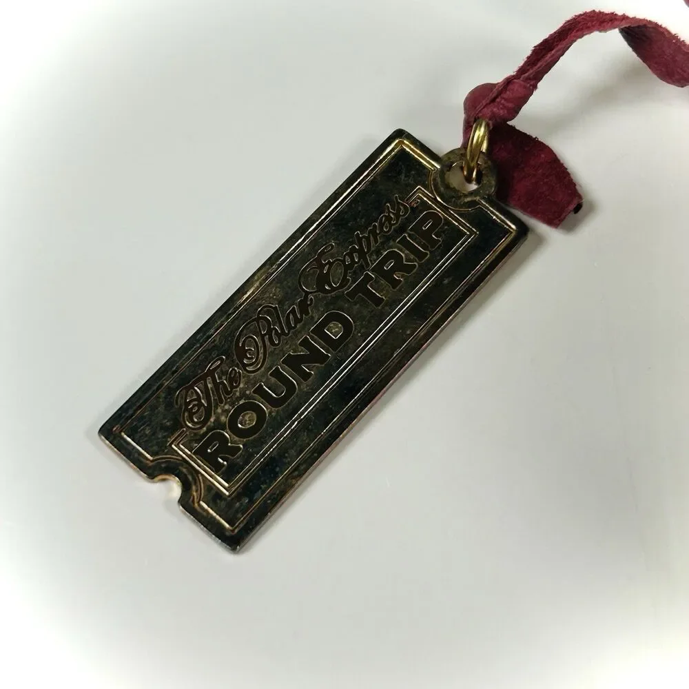 2007 HALLMARK Keepsake POLAR EXPRESS SANTA'S SLEIGH BELL Christmas Ornament